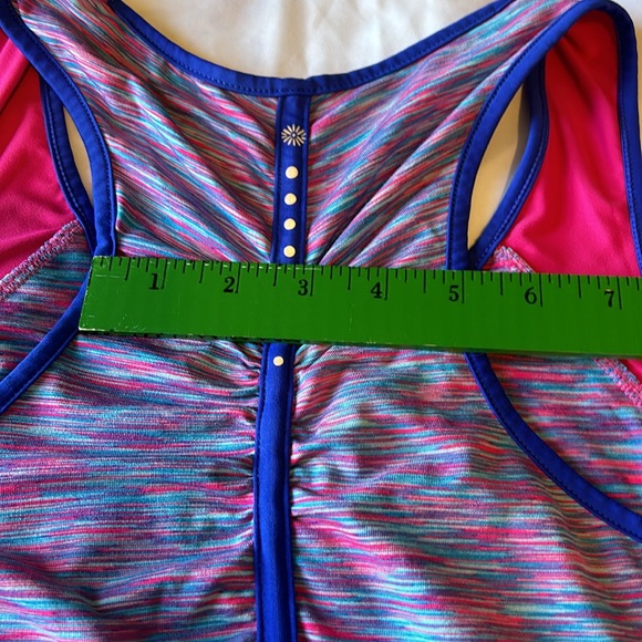 Tangerine razorback Turquoise/hot pink with reflective top front strips size XS - Picture 8 of 14